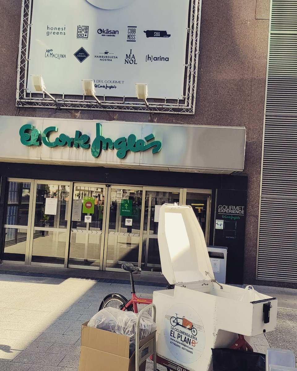 Llevando tartas a Harina