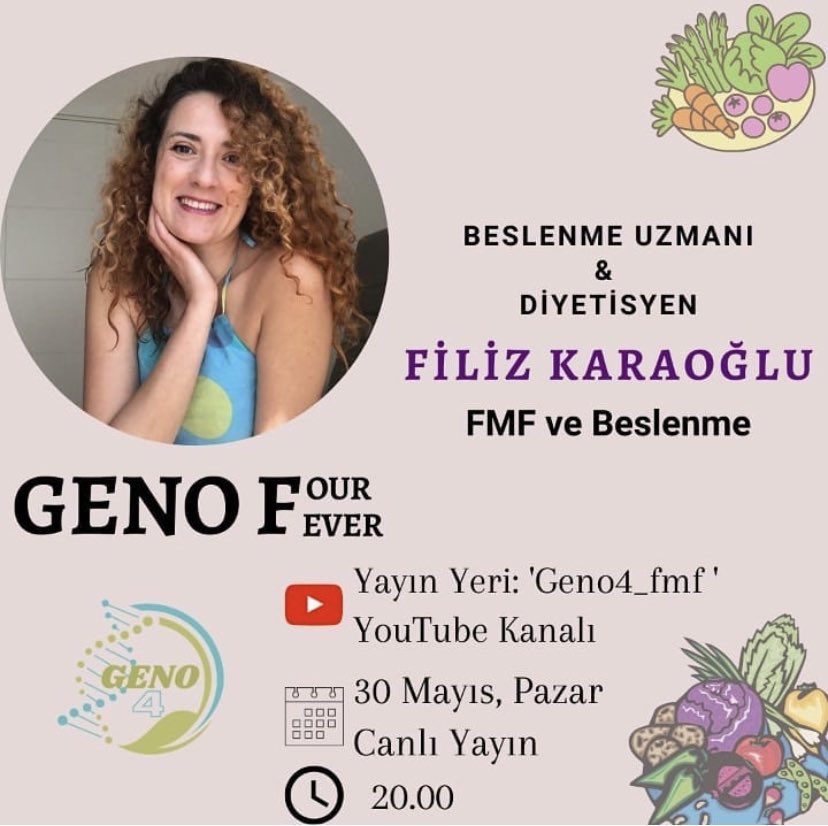 Pazar günü YouTube canlı yayında Beslenme Uzmanı&amp;Diyetisyen Filiz Karaoğlu ile yapacağımız röportajda sormak istediğiniz sorular için formu doldurabilirsiniz!

docs.google.com/forms/d/e/1FAI…

<a href="/RaDiChallenge/">RaDiChal</a> 
<a href="/CihanTastan_PhD/">Cihan Taştan, PhD</a> 
<a href="/fmfgrubu/">Fmf hastalığı-BEFEMDER</a>