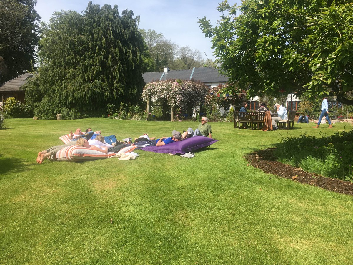 Who’s up for relaxing on our bean bags this summer? 🥰 #beanbags #retreats #irelandunlocks #makingmemories #visitwexford Visit Wexford