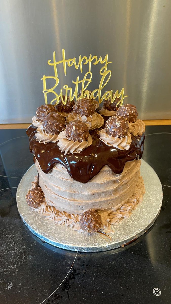 Amazing birthday cake made by my very talented mum. It tasted every bit as good as it looked!