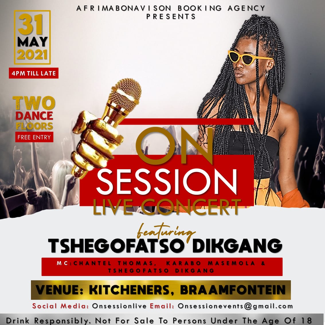 Mc's for the night 🎤
#OnSessionLiveConcert