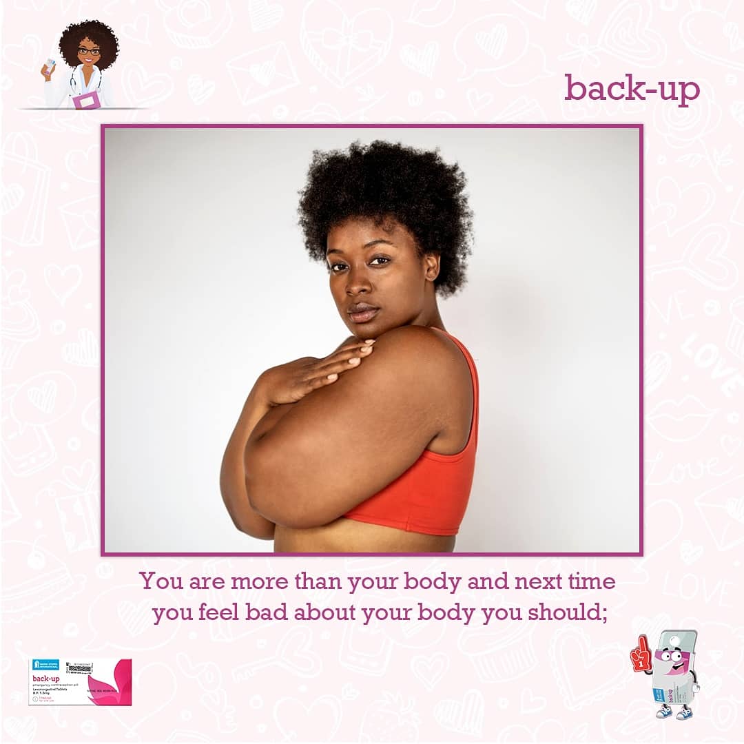 backupng's tweet photo. Hey, sis…if your body was not good enough, it will not have carried you this far! Be your body’s #BackUp against body shaming! https://t.co/frn5KTVyia
