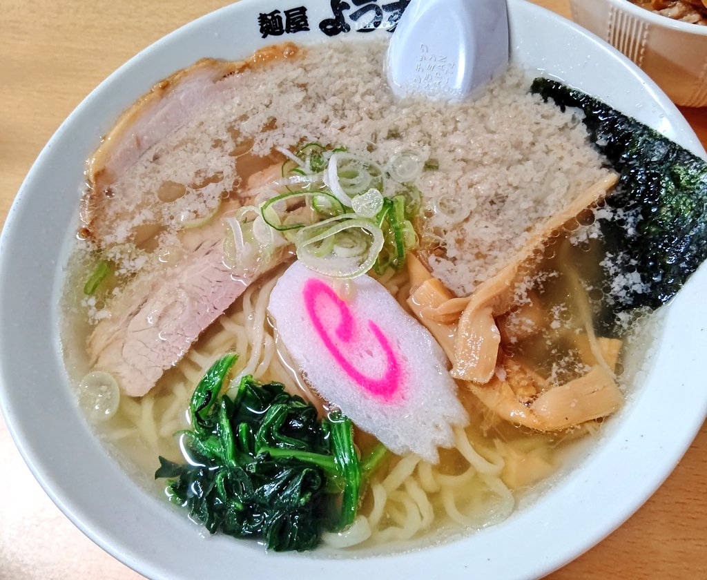 が にくだわら あっさりしてそうだからカロリー足りないと思って二杯食った 手打ち麺でとても美味しかったです 栃木 佐野ラーメン ラーメン 田島駅 ランチ ディナー 麺屋ようすけ