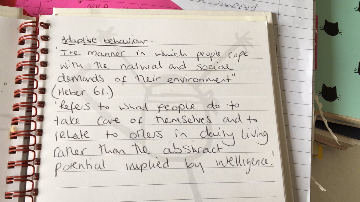 PaulaHopes1's tweet image. #adaptiveBehaviour essential in understanding how people cope in environments &amp;amp; thinking about how behavior described as challenging develops @WeLDnurses @pbs4_ @BILD_tweets @EdwinjonesPBS