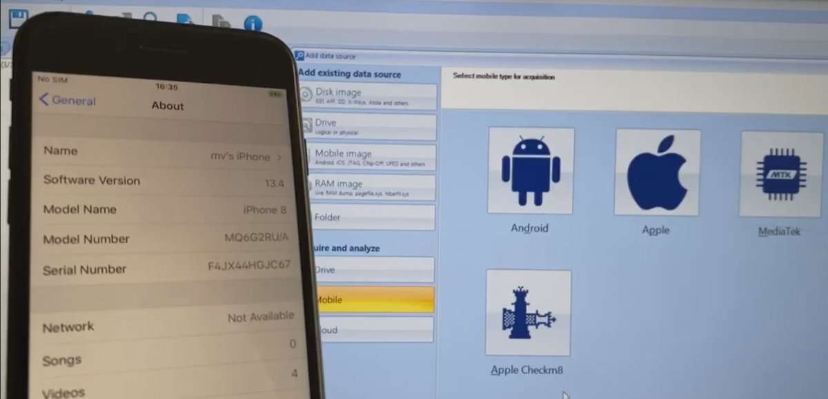 Captain_Fadhily's tweet photo. BREAKING NEWS! Belkasoft is industry-first to support iOS 13.4 full file system acquisition with #checkm8! New version of Belkasoft Evidence Center is already available to customers. 

#DFIR #iphoneforensics #appleforensics #mobileforensics #ghs7itech https://t.co/mOWRY7T1Qr