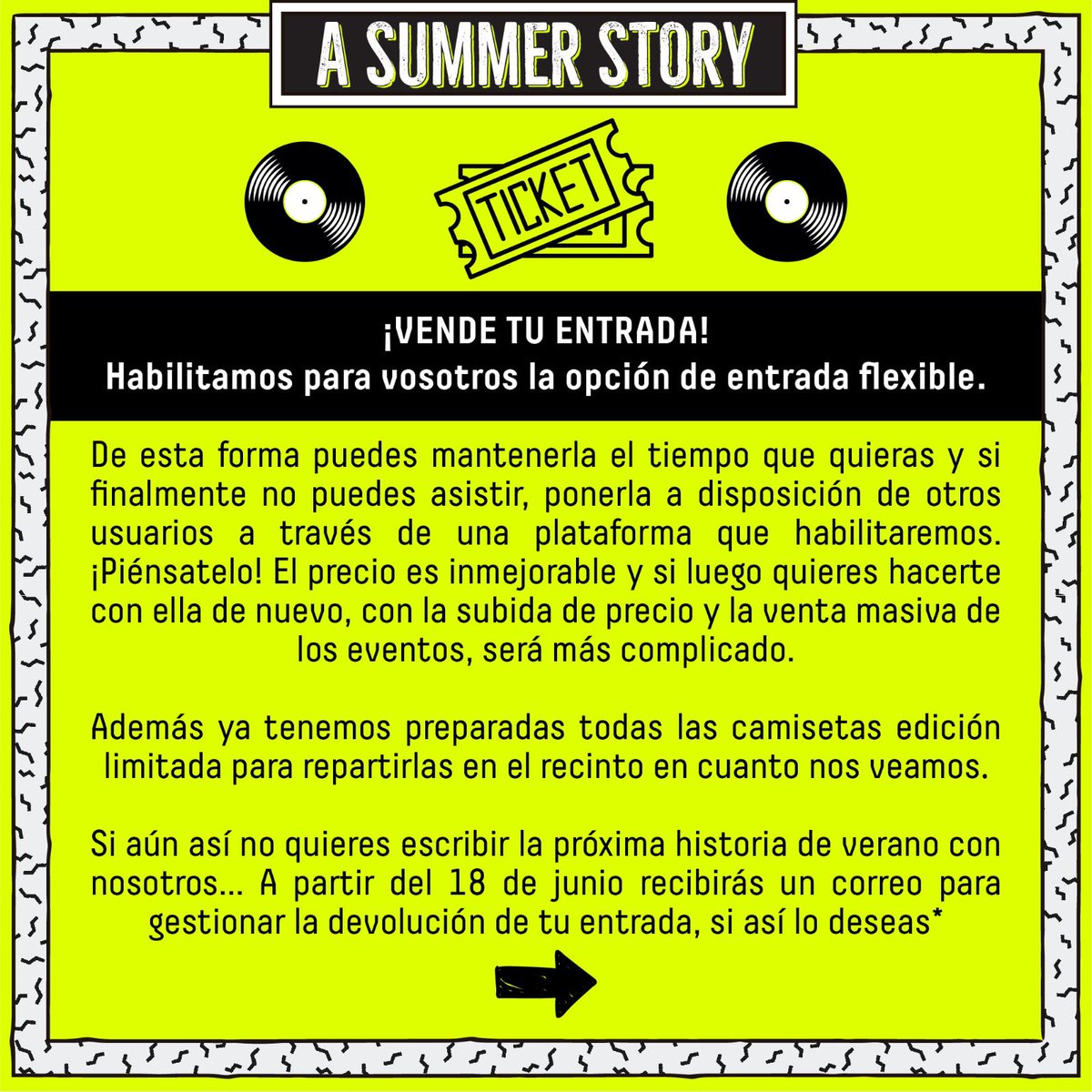 Summers💛 ¡Esperar nunca mereció tanto la pena! El 17 y 18 de junio 2022, volvemos a bailar juntos🙌

#ASummerStory2022 🔜