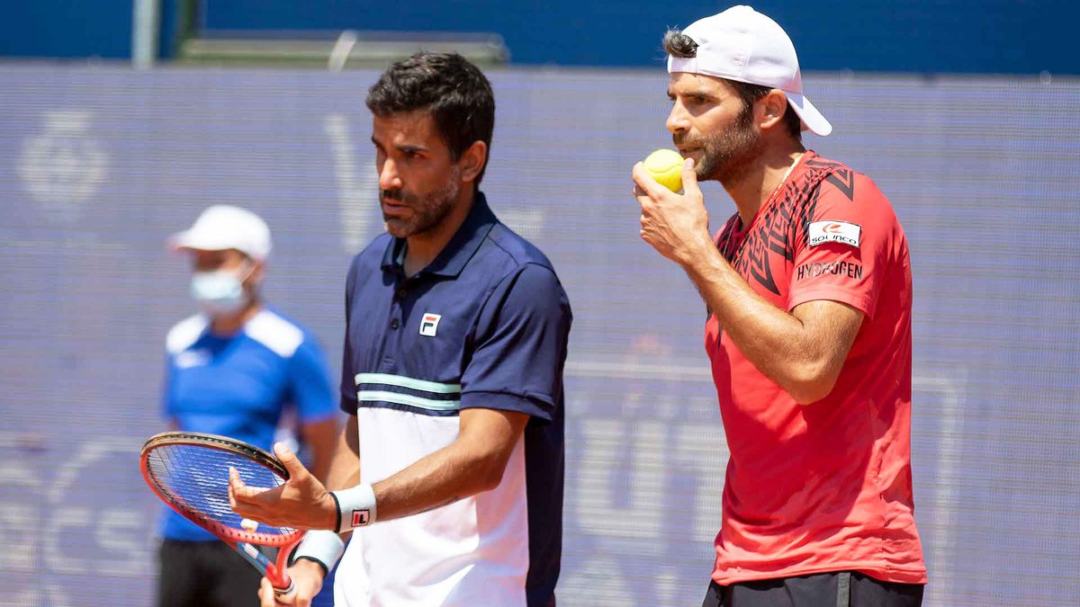 Title town for 🇮🇹 @BolelliSimone & @machigonzalez1 🇦🇷 They prevail in Parma with a 6-3, 6-3 win over Marach & Qureshi. #EmiliaRomagnaOpen