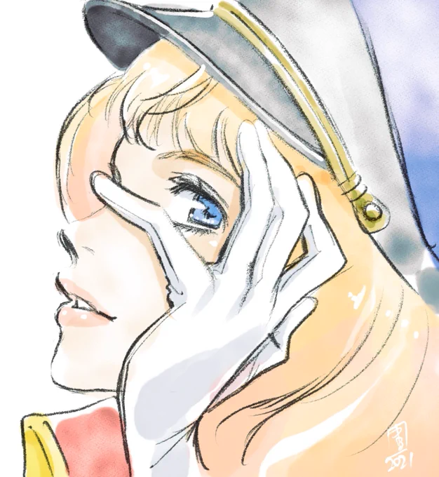 クリスタがアップデートされたので
新規ブラシの鉛筆と水彩でシェリルさん試し描きしてみました。
かなり善いです✏️😳✨ 