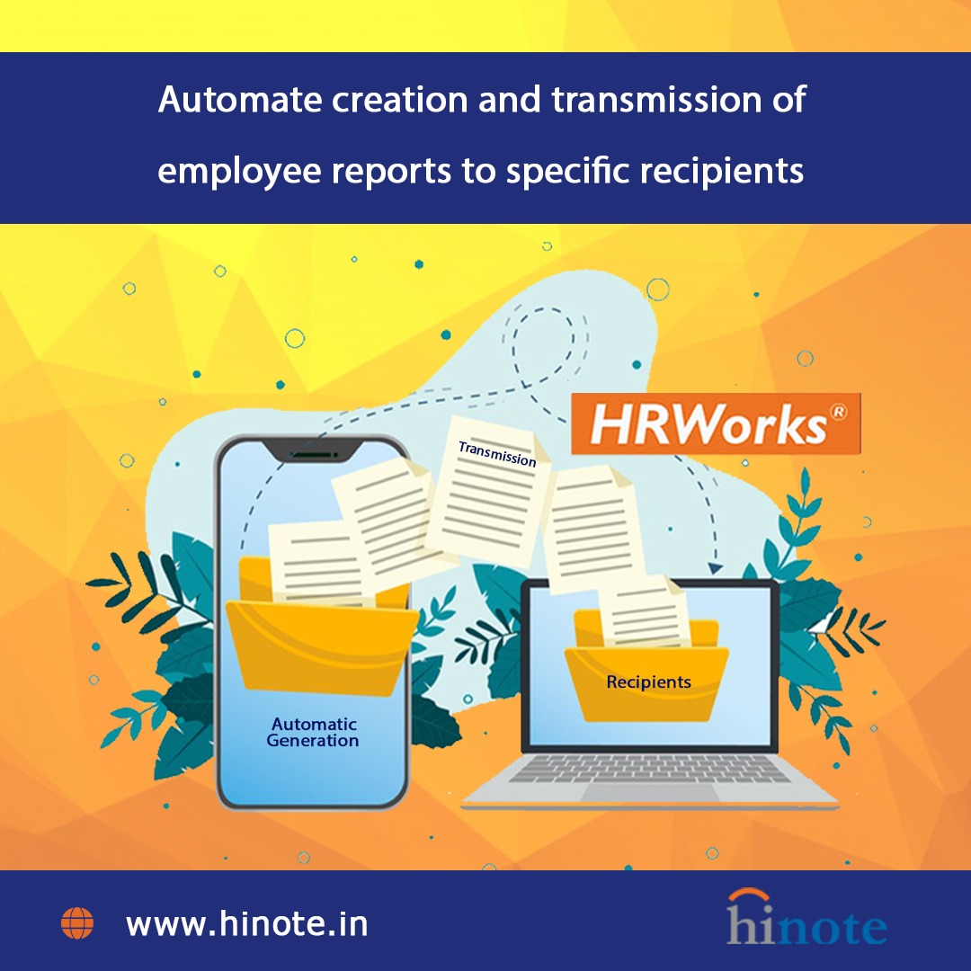 Streamline the process of handling the workforce reports with HRWorks. 

For more details, visit our website - hinote.in 

#Hinote #HRWorks #Automation #reportbuilder #salaryprocessing #HRWorks #payrollprocessing #PayrollServices #EmployeeExperiences #HRProcesses