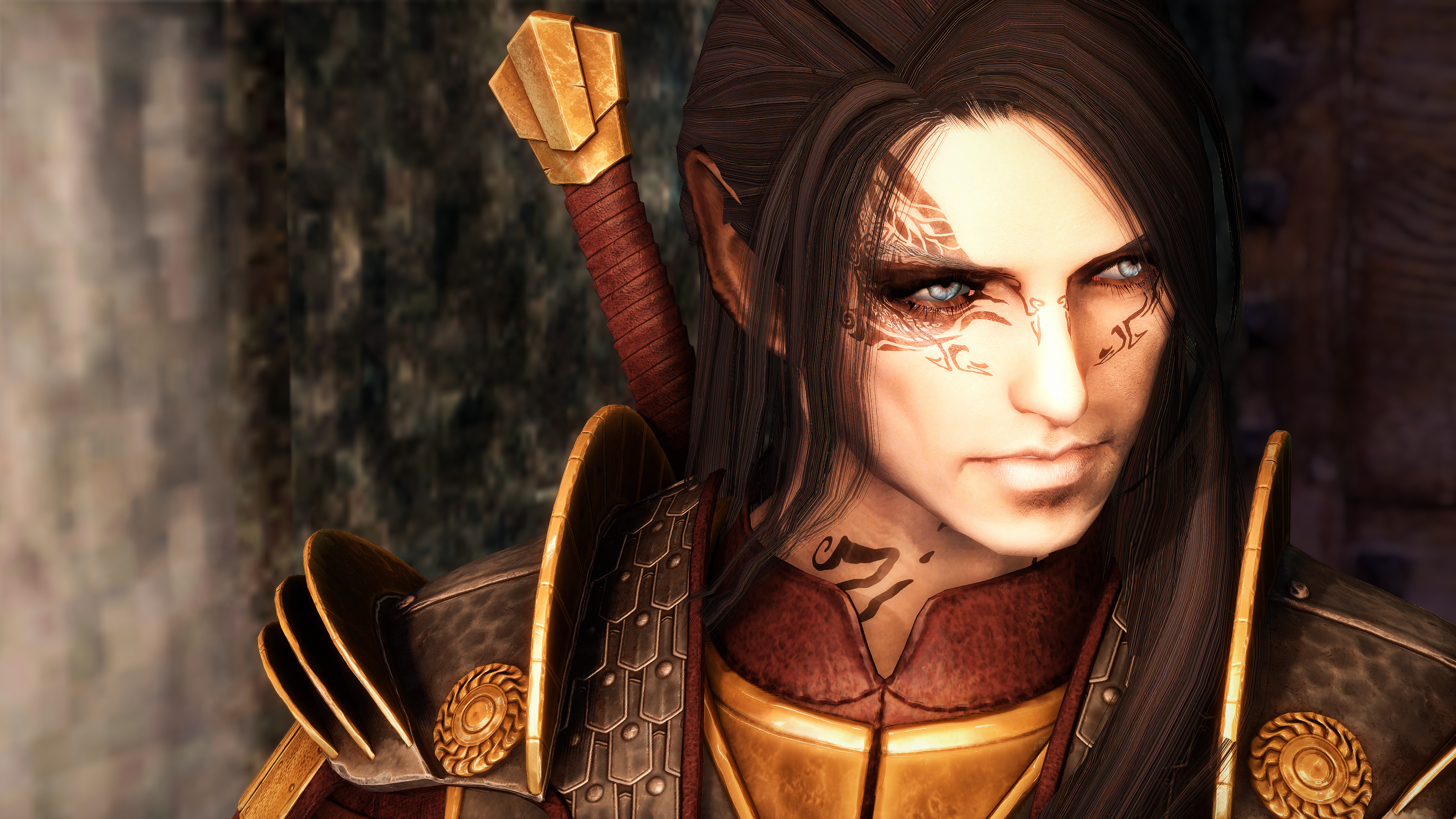 Fatbear0718 放置してたエルフ男のキャラメイク Racemenuのスカルプト操作が全くわかってない スカイリム Skyrimse T Co Gvxbz0ew5j Twitter
