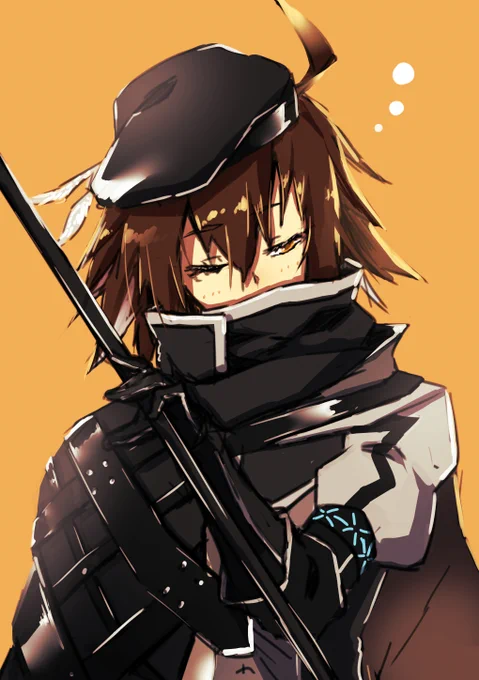 眠たげなプリュム

#アークナイツ版深夜の真剣お絵かき60分一本勝負 
#アークナイツ 
#明日方舟 