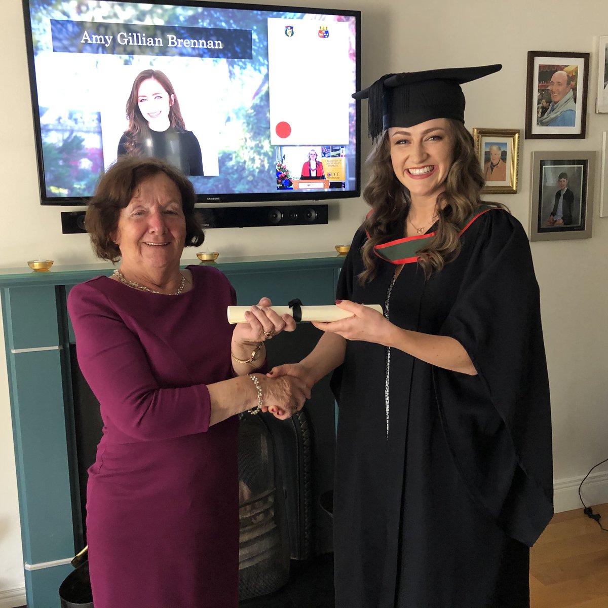 Amy Brennan (@amy_b98) on Twitter photo Graduated after 5 incredible years <a href="/UCC_Medicine/">UCCMedicine</a> yesterday. Special thank you to all at <a href="/UCCMedHealth/">UCC Medicine & Health</a> , <a href="/Quercus_UCC/">QuercusUCC</a> and CUH Emergency Department for all the help and support over my time in UCC!👩🎓
Congratulations to all the UCC Medicine Class of 2021🎉 Graduated after 5 incredible years <a href="/UCC_Medicine/">UCCMedicine</a> yesterday. Special thank you to all at <a href="/UCCMedHealth/">UCC Medicine & Health</a> , <a href="/Quercus_UCC/">QuercusUCC</a> and CUH Emergency Department for all the help and support over my time in UCC!👩🎓
Congratulations to all the UCC Medicine Class of 2021🎉