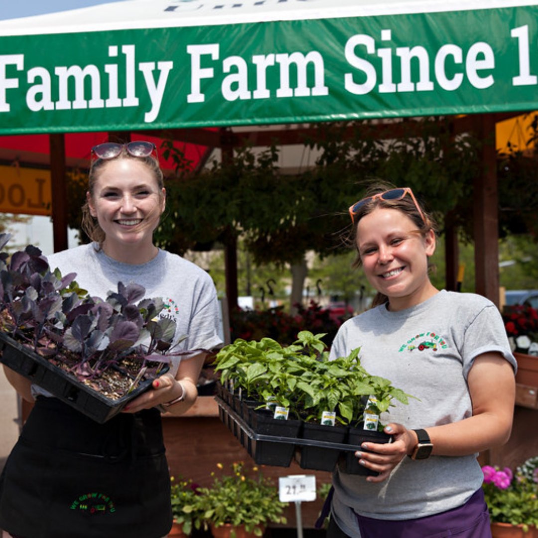 Memorial Day weekend is the PRIME TIME to finish planting your vegetable gardens! Stop in at any of our Garden Centers to find a wide variety of vegetable plants and herbs.