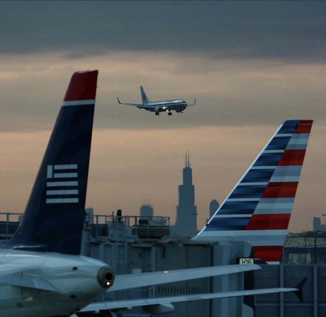 😍✈️😍❣️❣️ (📸: IG / arminhage ) #chicago