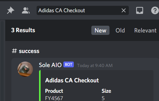 TheChefDog's tweet photo. 3 Checkouts, 31 Declines (Forgot to load my cards)
Group: @AMNotifyCA 
Bots: @soleaio 
Proxies: @_HellWorld https://t.co/Z8aBOpUgHq