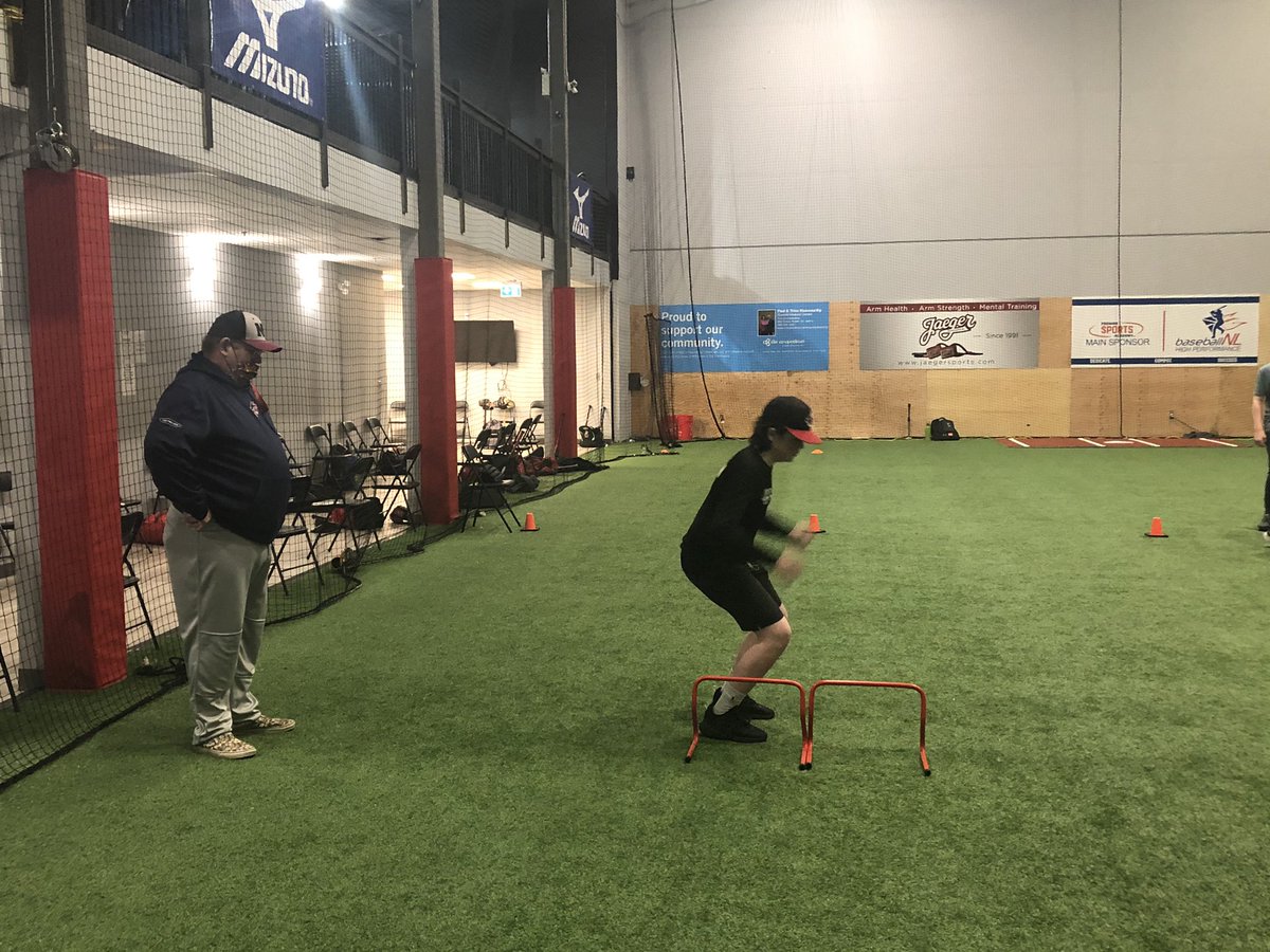 Great session indoors this morning at <a href="/premiersportsNL/">Premier Sports Academy Inc.</a> for the <a href="/BaseballNL/">Baseball NL</a> #15U provincial team #EasternRegion prospects. #WorkHard