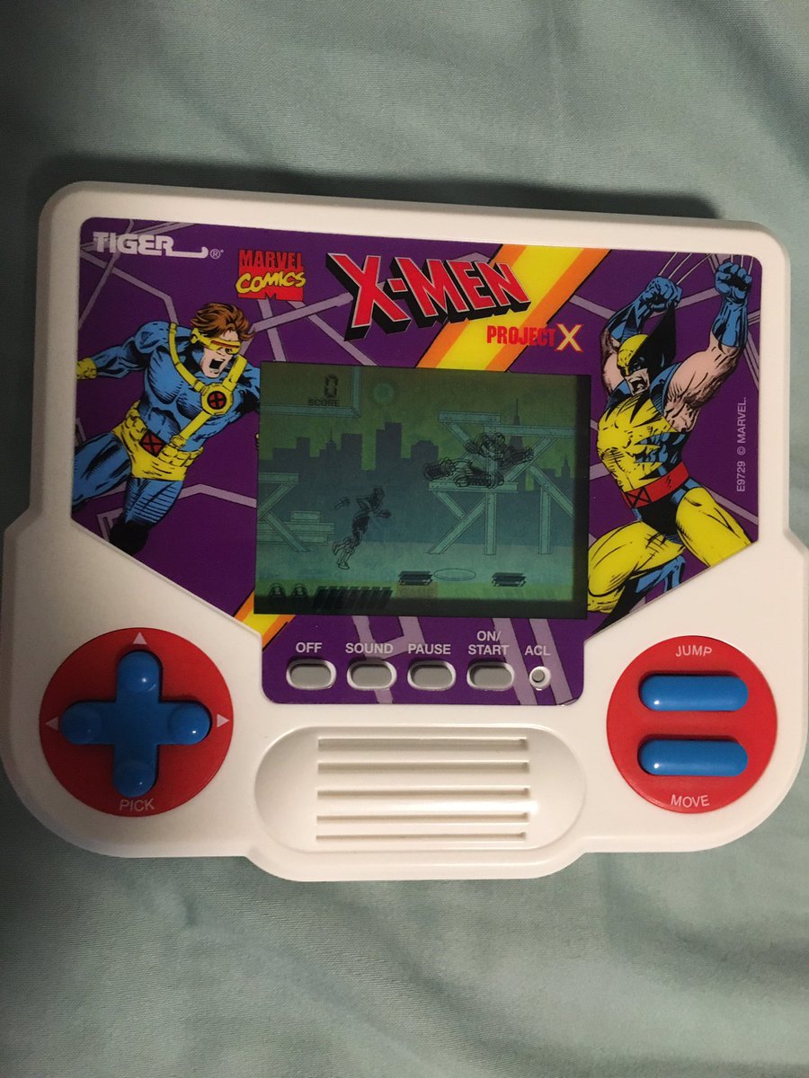 DougGames234's tweet photo. Does anyone remember these? Target is selling this one for $7 after tax and I picked one up!

#RetroGaming #hasbrocommunity #Hasbro #videogame #videogames #games #retrogames #Marvel #XMen https://t.co/Iad58gLTrA