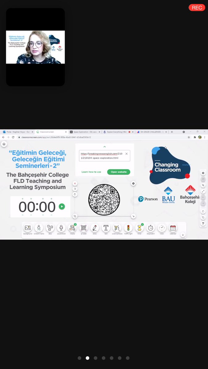 So happy to be a part of this great team🙏 And many thanks to our director and heads who made this  possible ❤️💙 @bkmatthewbenton @VahapIk3 <a href="/TalarDonikoglu/">Talar Donikoğlu</a> <a href="/HuruOner/">Huru Öner</a> #bahcesehirfld #firsteltsymposium #changingclassrooms