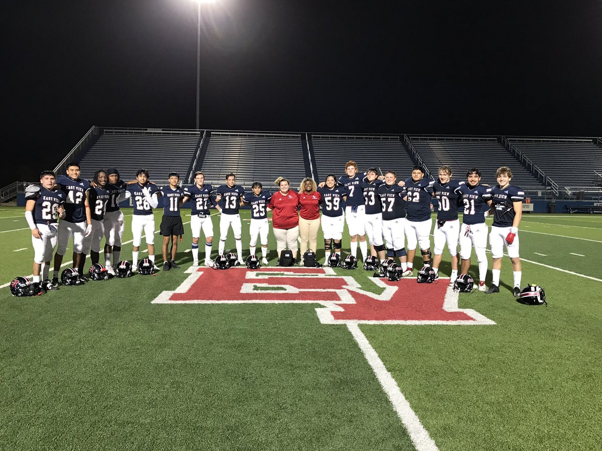 EastView_FB's tweet photo. These young men and women took their final steps a few months ago as members of the Patriot Football Program. Now they will take their final steps as EVHS Students tonight. They have always pushed the standards and we are proud of them.  They are Patriots forever.  ❤️ https://t.co/EgHc3ZF6ev