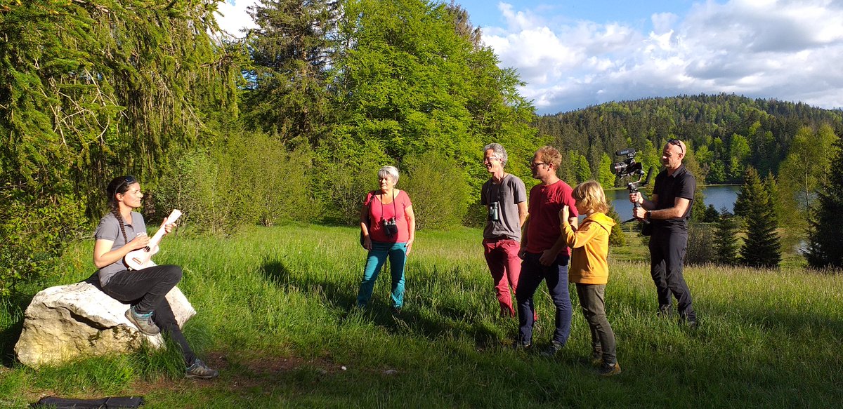 RESEAU_CEN's tweet photo. [🎥Tournage] Zoom sur la séquence #5 de notre film dédié aux sites naturels préservés par @RESEAU_CEN  avec Séverine animatrice-nature au @CenRhoneAlpes interviewé par @LepineChris au #lacgenin #ENS du @Departement_AIN #nature #agirpourlanature #conservatoiresdespacesnaturels https://t.co/fLB5CHrZjy