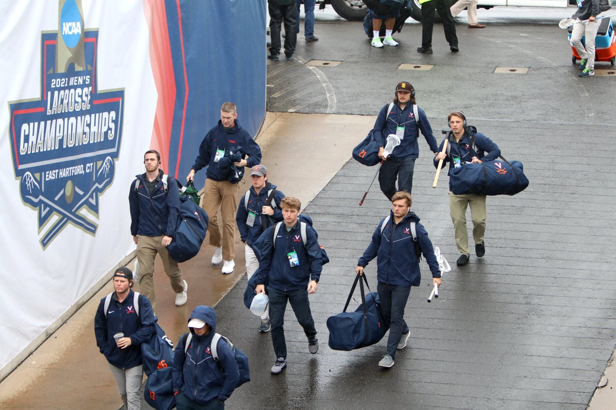 UVAMensLax's tweet photo. The Cavaliers have arrived 🔶🔷
#GoHoos https://t.co/zLTIwz4NUD