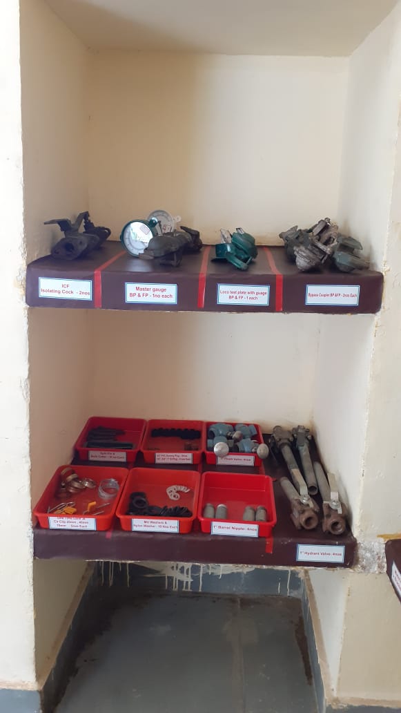 Major stations of IR home Train Service Offices on the Platforms. Equipped with essential spares, they perform maintenance of coaches in the shortest possible time.
Made possible by principle of
"A place for everything and everything in its place!"

<a href="/drmsbc/">DRM Bengaluru</a> 
<a href="/srdmesbc/">srdmesbc</a>