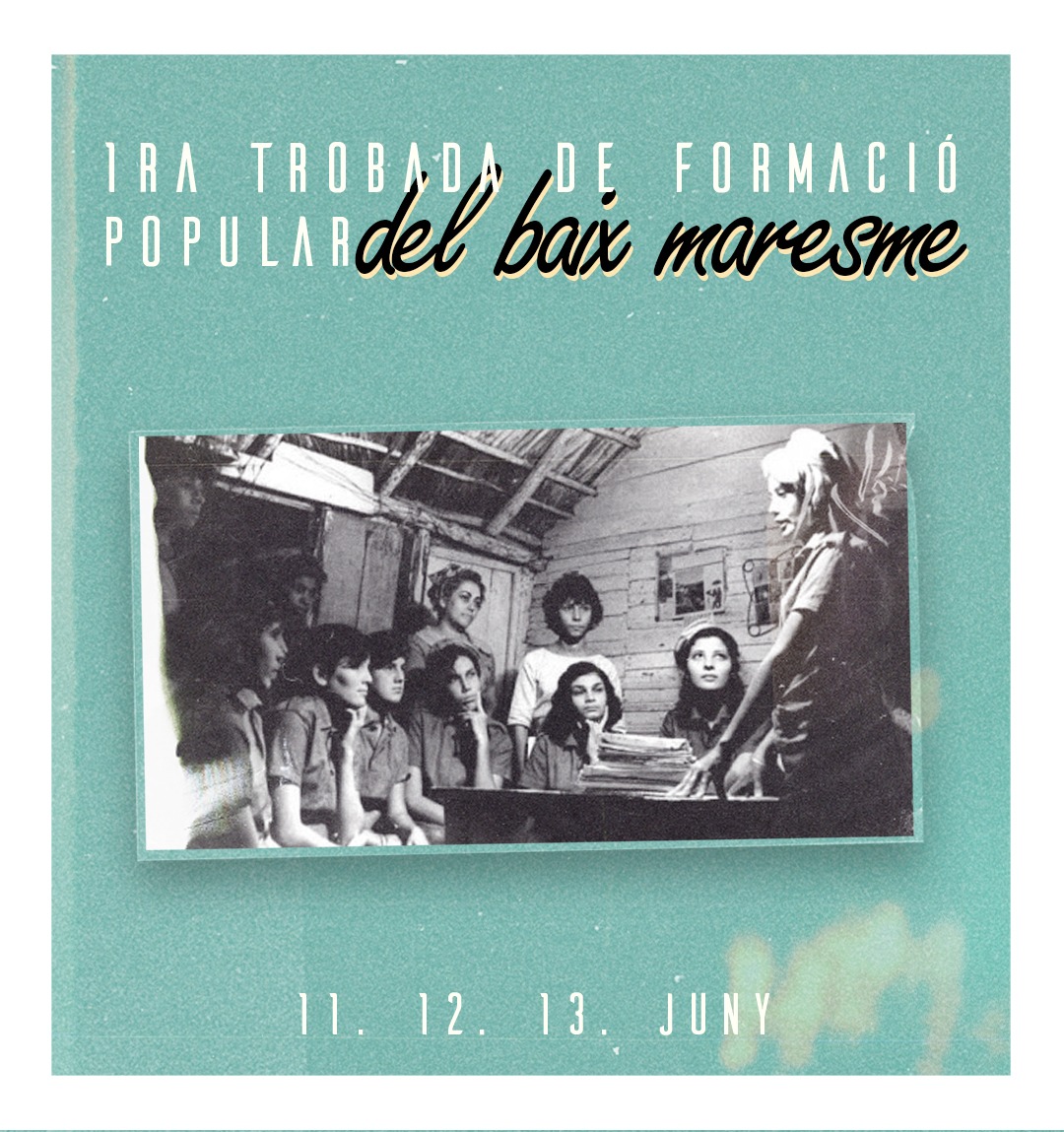 CanSanpere_'s tweet photo. Fem públic el programa de la 1a Trobada de Formació Popular del Baix Maresme✨

11, 12 i 13 de juny 🗓️

Elevem el nivell dels debats i enfortim la nostra consciència!

Inscriviu-vos al formulari: https://t.co/ePTPpS7hf4

#LaTrobada https://t.co/GGv7vMEpWC