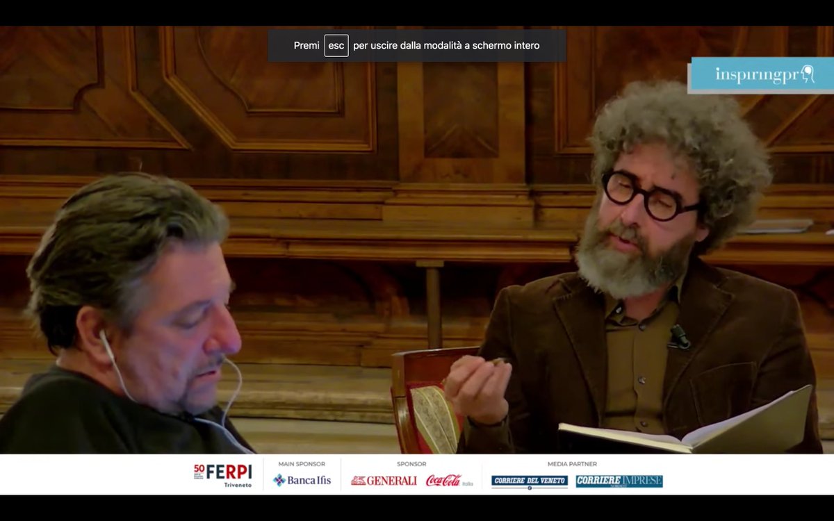 CommtoAction's tweet photo. "È l'ora di fare capolino attraverso dei lapsus per poi dare la colpa al T9"
La professionista di RP di Emanuele Pasqualini, attore, e @maxbustreo, docente @uniiulm
#InspiringPR #CommToAction
@FerpiTriveneto @Ferpi2puntozero @Ferpi_ER @FerpiLaz https://t.co/i4msunWRkb