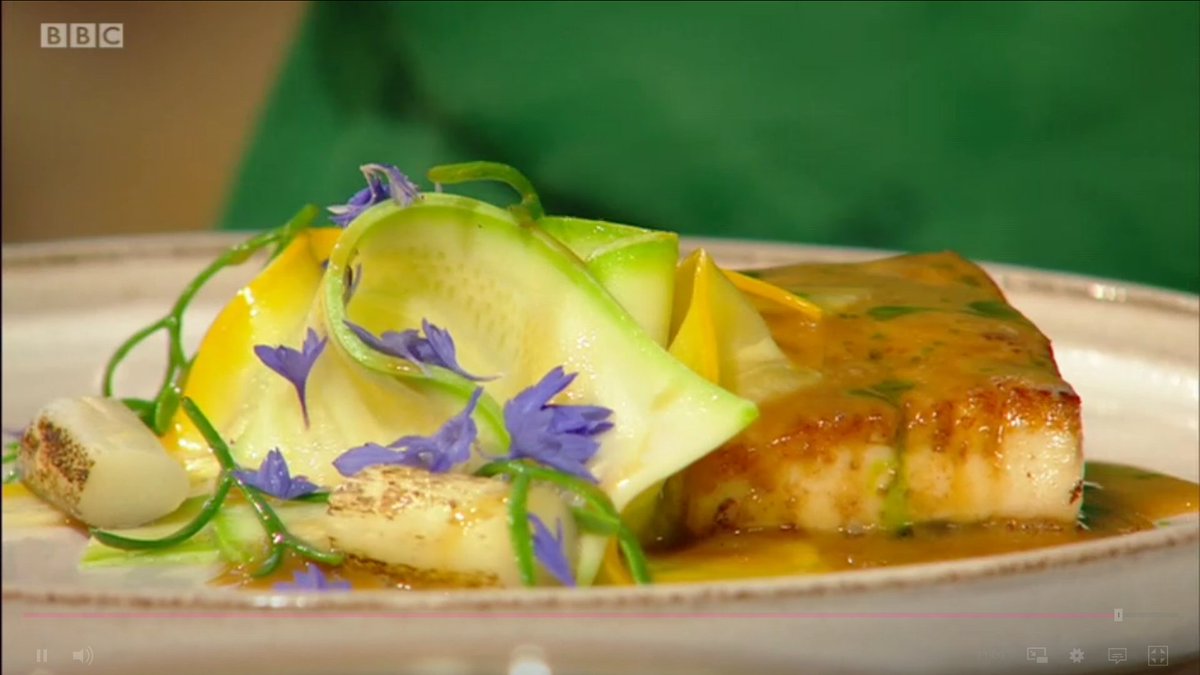 Stunning plating by @chefLivBurt on <a href="/SaturdayKitchen/">SaturdayKitchen</a> &amp; we wish her best of luck on <a href="/RouxScholarship/">Roux Scholarship</a> again this September. We caught up with her when she was last in the finals womeninthefoodindustry.com/interview-with…