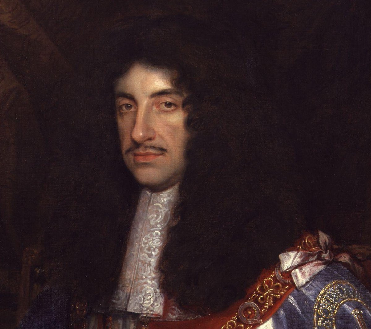 OldPortraiture's tweet photo. Born #OnThisDay in 1630: #CharlesII of England, Scotland & Ireland (1630-85)
Portrait by #JohnMichaelWright (1617-94), ca. 1660-5
#Stuart #Restoration https://t.co/rx0TfNc1es