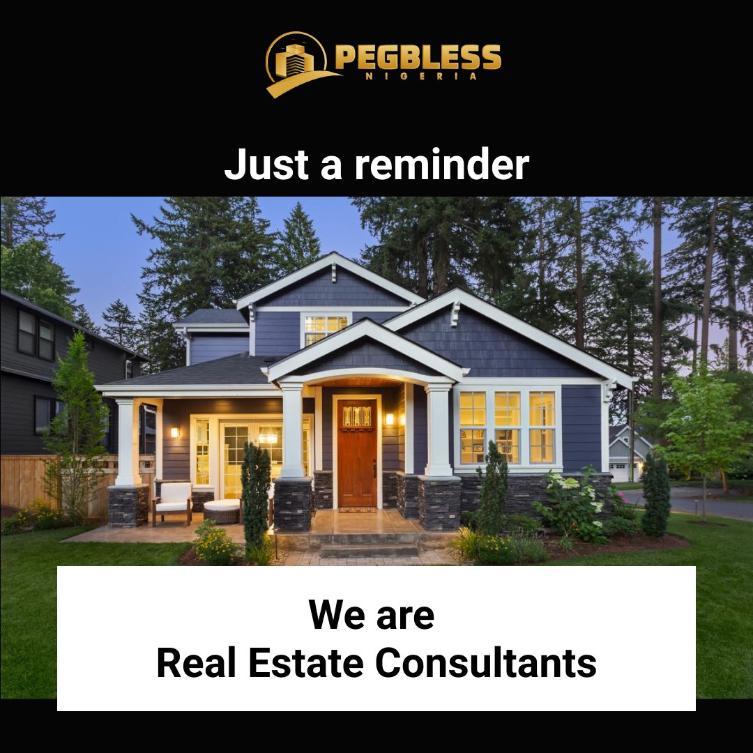 Pegbless_RE's tweet photo. Contact us today on:
m: +2348170410524 ,+2349045483188
e: blesspeg@gmail.com
w: https://t.co/le7YTu8M4t

#pegbless #realestate #pegblessrealestate #realestateinvestment #buyrealestate https://t.co/kUDWH2ji02