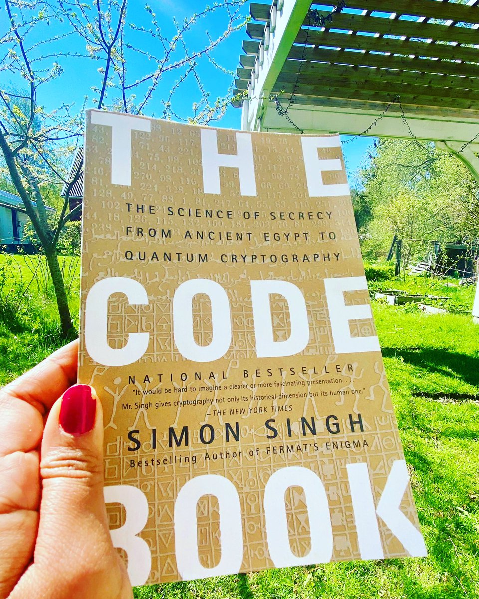 cjkodare's tweet photo. My day-off started with brewed coffee ☕️, #Azure volunteers meeting with @ulap_org, and fresh air + interesting book 📚 in the garden! ☀️
#weekend #garden #bookworm #thecodebook #cryptography #ulap_org #volunteering https://t.co/PwE51PtRWY