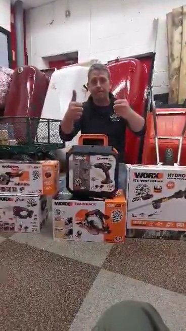 upthegardenbath's tweet photo. A massive thanks to @WorxUK for their very kind contribution to our project.👏

These new tools will really help us to make a difference. ♻️💚

#worxuk #worxforme #hydroshot #worxsaw  #worxaxis https://t.co/lm54HjejrB