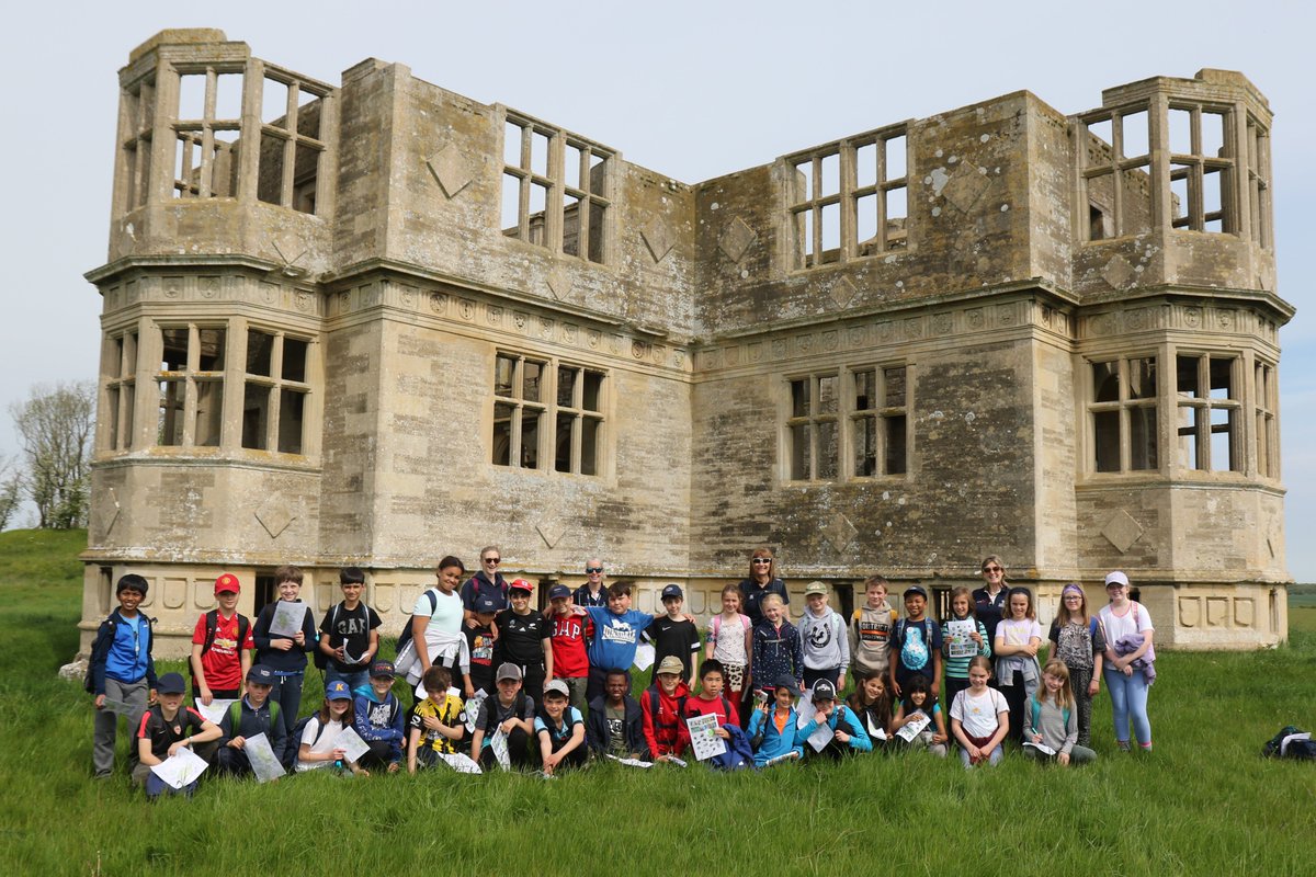 LaxtonJunior's tweet photo. #LJSYear5 hiked 9 miles through the beautiful countryside around Lyveden as part of their outdoor studies. They became nature detectives, identifying different types of native trees, completing navigation exercises and listening to poetry in the woods. #WeAreLJS @WoodlandTrust https://t.co/dcyysFxK70