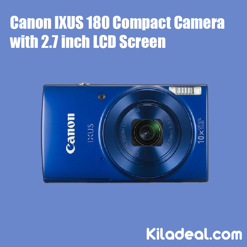 Kiladealdotcom's tweet photo. Canon IXUS 180 Compact Camera with 2.7 inch LCD Screen (1091C001AA). Check deal at https://t.co/85eUeOXli9
#SaturdayVibe #saturdaydeals #bestprice #canon #IXUS #bestdeals #nairobikenya https://t.co/tloyNiTffs