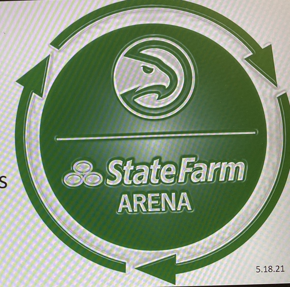 STEMatSouth's tweet photo. JMS has obtained a partnership with the Atlanta Hawks to help promote zero waste and sustainability.  We made history last night by hosting a playoff game while minimizing our footprint on the earth...IB is a lifestyle and mindset shift and I love it!  #zerowastesquad https://t.co/XcknS47mlX