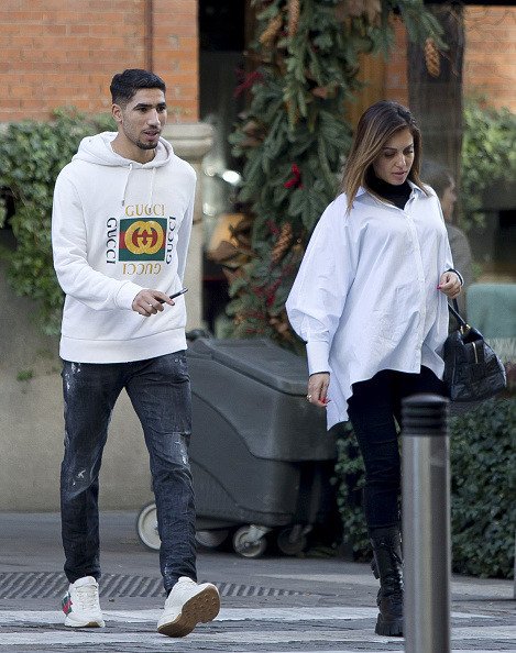 Hakimi Wife / Milan Mnowak 23 Twitter