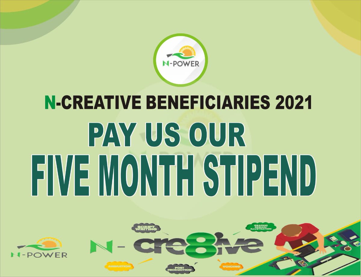 Paularuna3's tweet photo. @N_exites @OLATUNBOSUNSU20 @MBuhari @ProfOsinbajo @Sadiya_farouq @npower_ng #IMPLEMENTNEXITNOW
👇👇👇👇👇👇👇👇👇 https://t.co/NudZwB4nfs