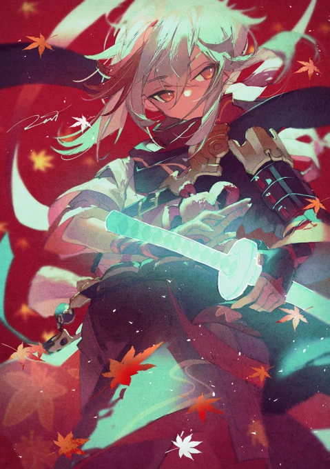 万葉くんも魔神任務もその他のイベントも全部楽しみです🍃 #原神 #GenshinImpact #kazuha 