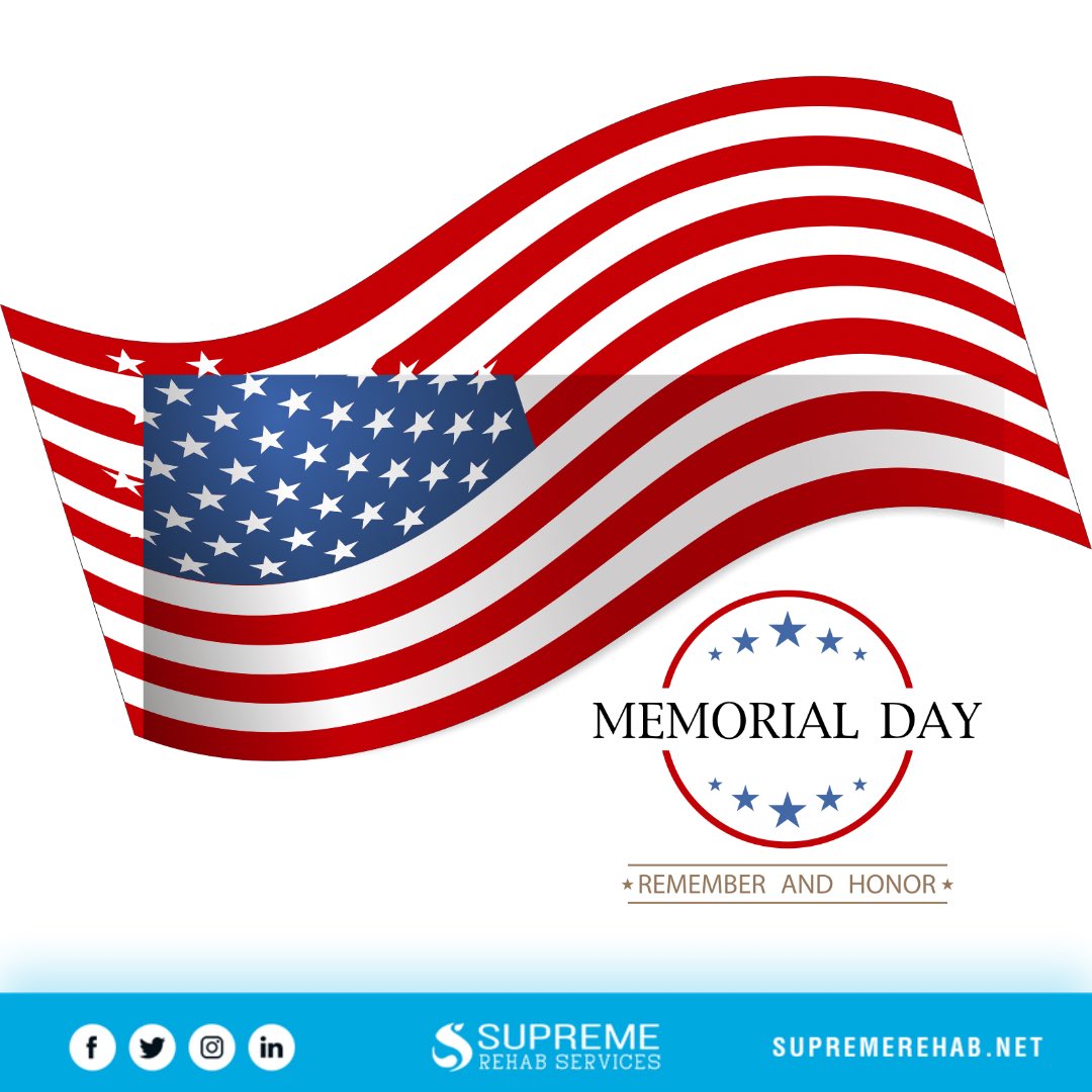 supremerehab's tweet photo. “The patriot’s blood is the seed of freedom’s tree.” -Thomas Campbell
#memorialday #RememberAndHonor https://t.co/F8f0wV5Srx