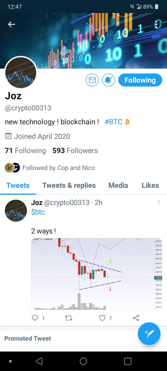 BertoW07's tweet photo. @crypto00313 Such an awesome giveaway. Hope I'm lucky 🙂🍀 https://t.co/im1dnQ7Doe