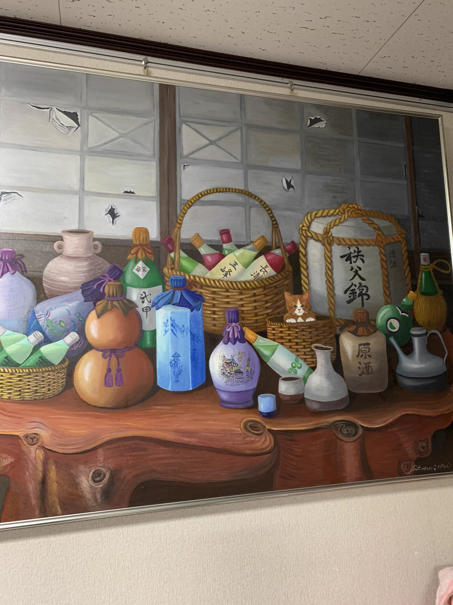 60歳から始めたとは思えない！？祖母の油絵の完成度が凄い！