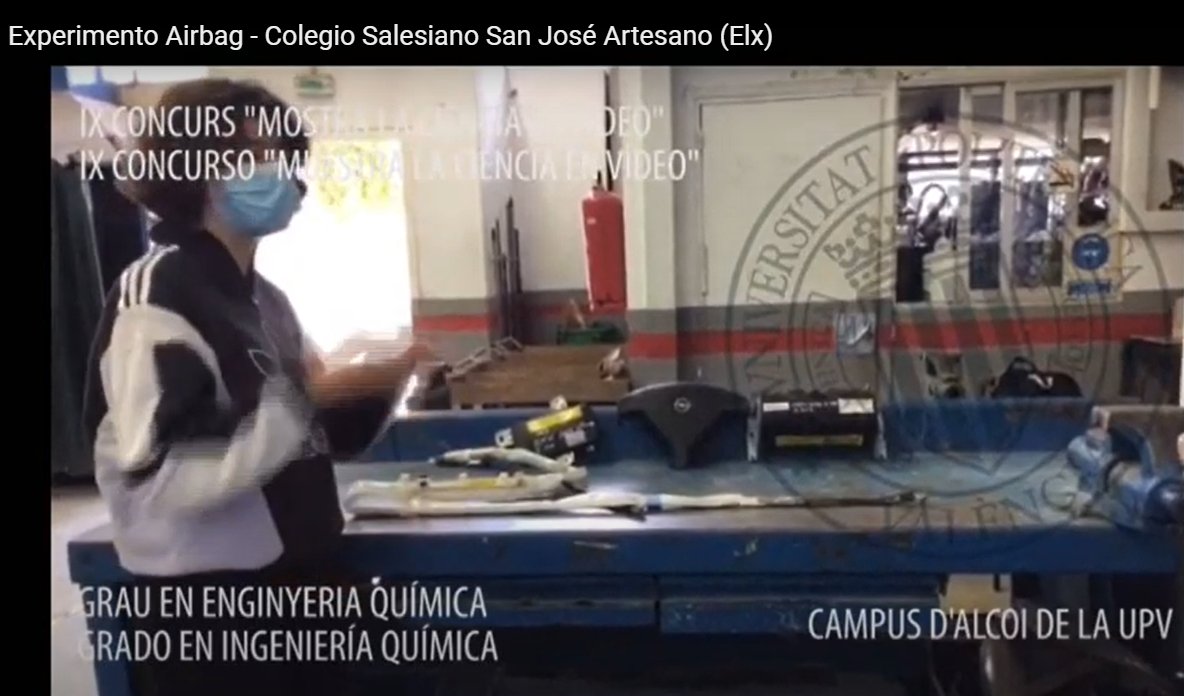 salesianosELX's tweet photo. 📺👉 https://t.co/TptMpCA8vk

Alumnos de 2ºESO 🎥IX edición del concurso "Muestra la Ciencia en Vídeo" 2021 👍 vídeos del 69 al 75.
@SalesianosSMX #ProyectoseInnovacion #SomosUno #Secundaria #Curso2021 @UPVCampusAlcoy #FisicaYQuimica https://t.co/0dIFuk3B5q