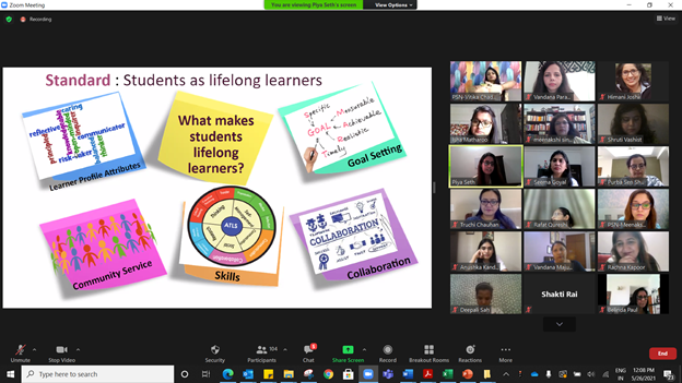 vandysays's tweet photo. Self-study with #PSP2020 is extremely enriching as the entire staff engages with and reflects on the #enhanced standards and practices- identifying the #impact & #nextsteps. Very meaningful and creatively planned sessions by the core-team. @ibpyp @PathwaysNoida https://t.co/gAtyh7TZdL