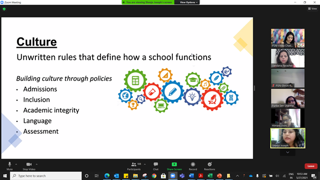 vandysays's tweet photo. Self-study with #PSP2020 is extremely enriching as the entire staff engages with and reflects on the #enhanced standards and practices- identifying the #impact & #nextsteps. Very meaningful and creatively planned sessions by the core-team. @ibpyp @PathwaysNoida https://t.co/gAtyh7TZdL