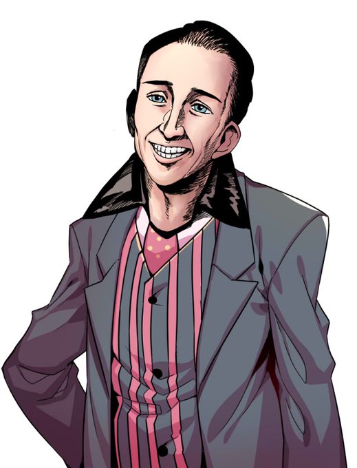 ナッツ店長の顔 ニコラス・ケイジにしよ♪ 