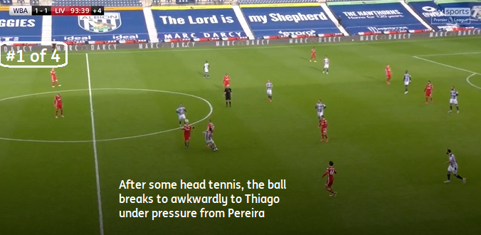 RoryFitz9's tweet photo. (🐦2/3) Another example of Thiago (and also Shaqiri) working in tight areas but looking to use Robbo as WBA squeeze across to both players
After both initially win the ball, Thiago & Phillips recognise the space for Robbo and immediately get on the go!
#LFC #SiennaSteps #Thiago https://t.co/LF7k8c8WNH