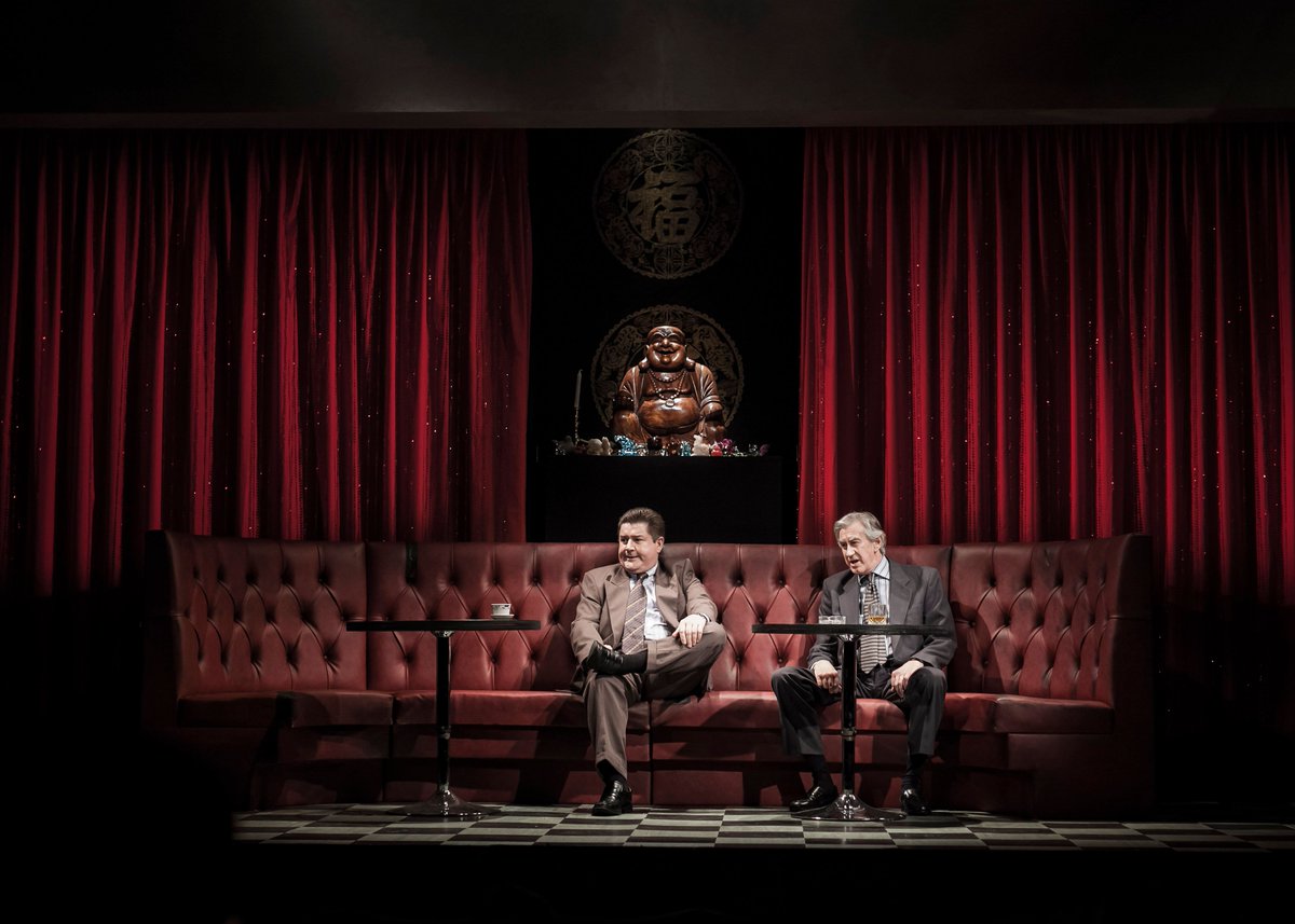 Gate Theatre в "On this day in Glengarry Glen Ross by David Mamet opened on the stage! Starring Barry McGovern, Denis Conway, John Cronin, Owen Roe, Patrick Joseph Byrnes,