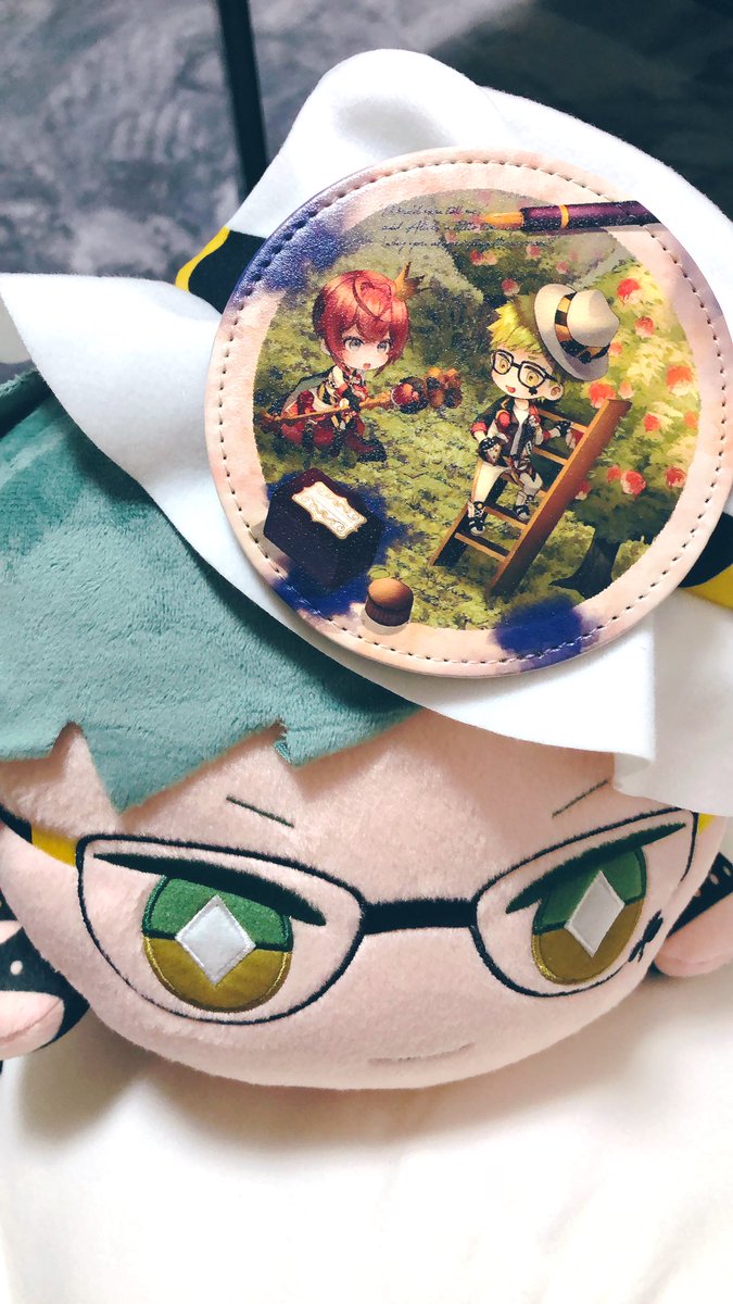 SaburouStone's tweet photo. 頼んでいたコースターと頂き物のトレぬいが届いたーーー！！！はっぴー！！✌️☺️✌️✨✨ https://t.co/iHNTxhvmxc
