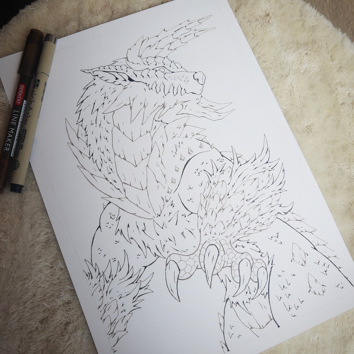 Tenefester's tweet image. Zynogre lineart / colored version soon 😎

@monsterhunter #MonsterHunter #MonsterHunterRise #zynogre #mhrise